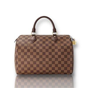 Louis Vuitton Damier Ebene canvas, the Speedy 30
